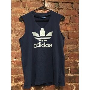 Adidas Muscle Tee - Choker Collar 🙌